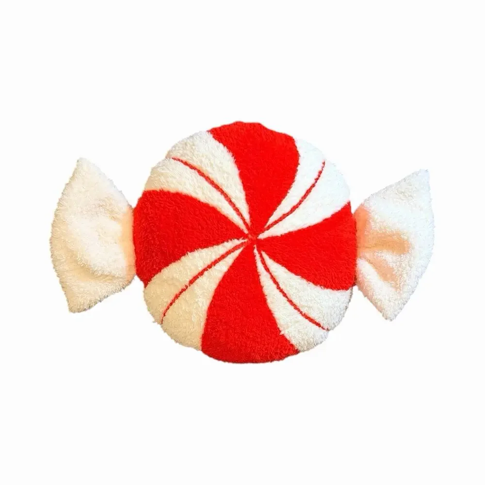 New Target Wondershop Christmas Peppermint Candy Plush Throw Pillow Holiday Deco